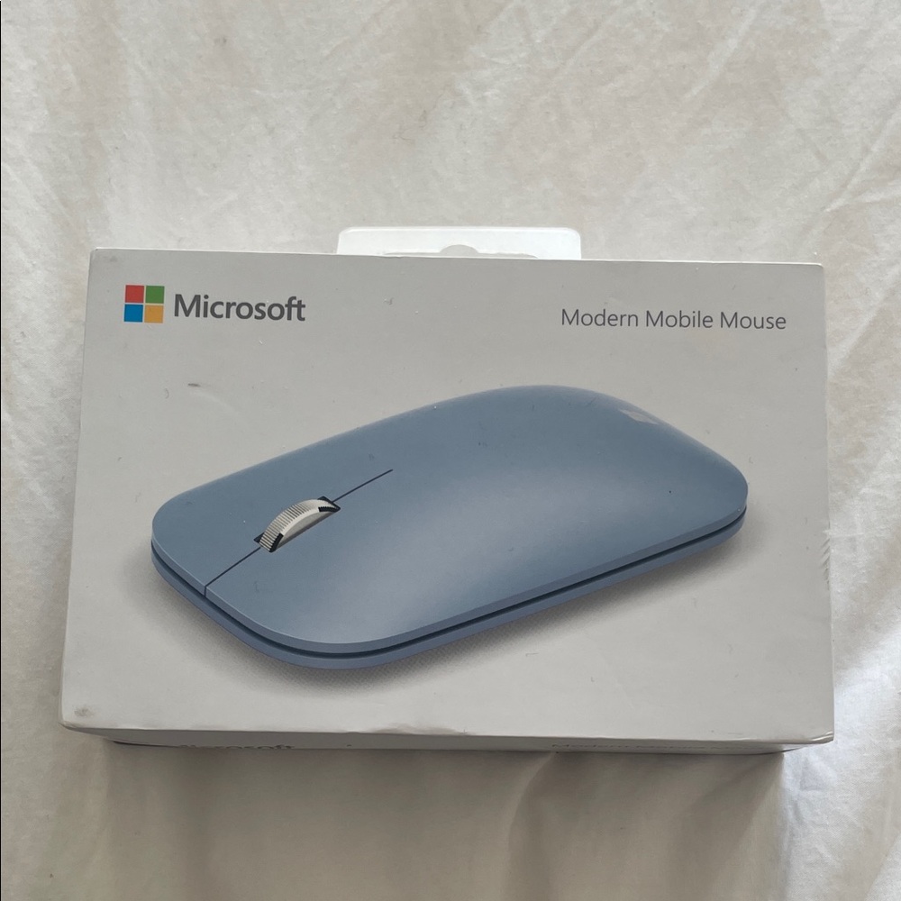 Microsoft Modern Mobile Mouse - Sky Blue